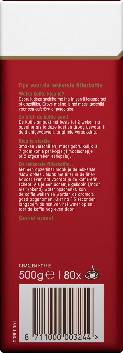 Douwe Aroma Rood - Premium Filterkoffie thumbnail 5