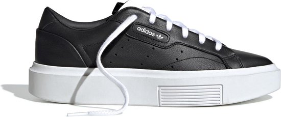 bol.com | adidas Sleek Super Sneakers - Maat 38 - Vrouwen - zwart/wit