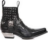 New Rock CowboyLaarzen -38 Shoes- M-7950-S9 Zwart