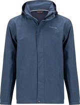 Life-Line Blackpool Heren Hardshell Jas Navy Melange - M