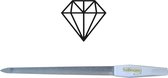 Solingen - Professioneel Diamant Nagelvijl Curved 20CM (vijl voor nagels mannen en vrouwen) - Manicure & Pedicure - Goud Serie - Duitse Kwaliteit