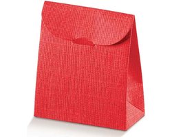 Product afbeelding van Cadeauverpakking cadeaudoosjes, 90x45x130mm ROOD (25 stuks)