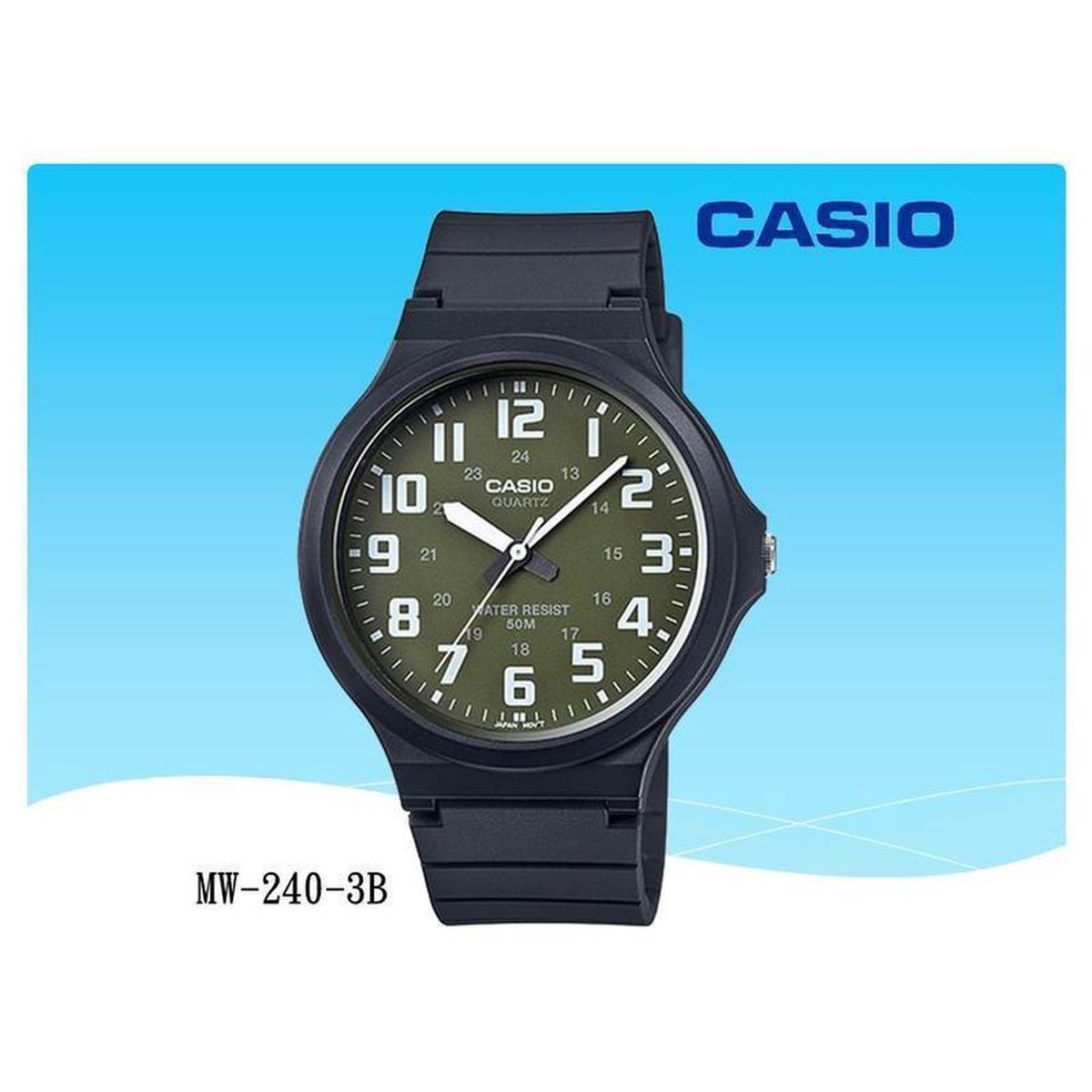 casio horloge MW-240-3B