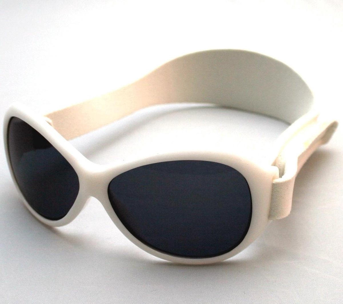 Banz - UV-beschermende zonnebril voor kinderen - Retro - Wit - maat Onesize (2-5yrs)