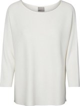 Vero Moda VMNORA 3/4 BOATNECK BLOUSE NOOS Dames Trui - Maat XS