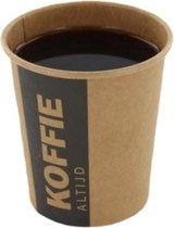 50 pièces Tasses à café durables Silly Times - 177 ml