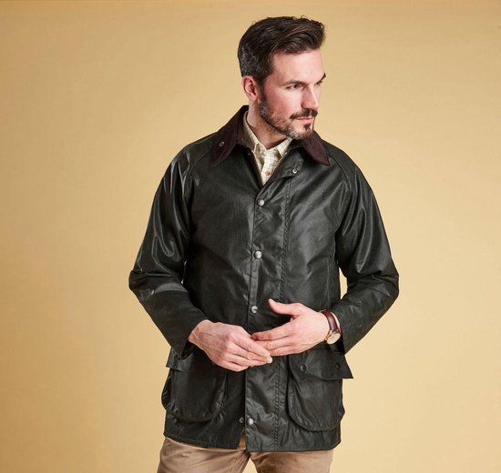 Barbour - Beaufort Wax Jas Groen - Heren - Maat 50 - Regular-fit