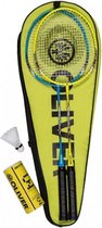 OLIVER Badminton Set Speedpower 2 rackets + 3 shuttles + opbergtas
