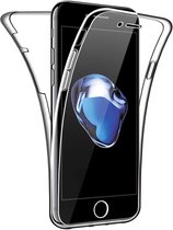 Coque iPhone SE 2020 - Coque iPhone 8 - Coque iPhone 7 - Coque transparente Coque 360 + Protecteur d'écran Protecteur d'écran en silicone