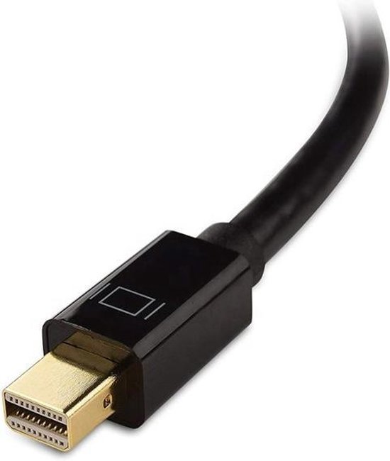 A-Konic Mini DisplayPort Naar HDMI Adapter - Zwart - A-Konic