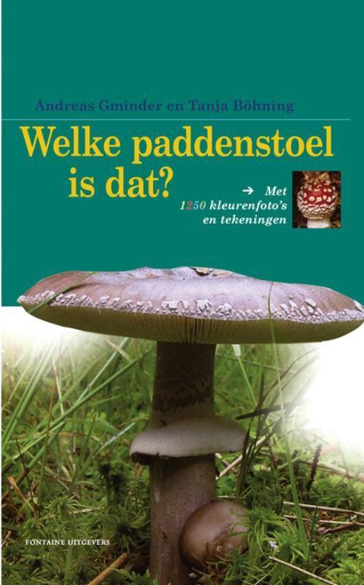 Cover van het boek 'Welke paddenstoel is dat?'