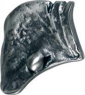 Meubelknop Pomilla 05 links 41x56mm oud zilver