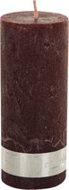 PTMD  rustic rode pilaarkaars 12x5