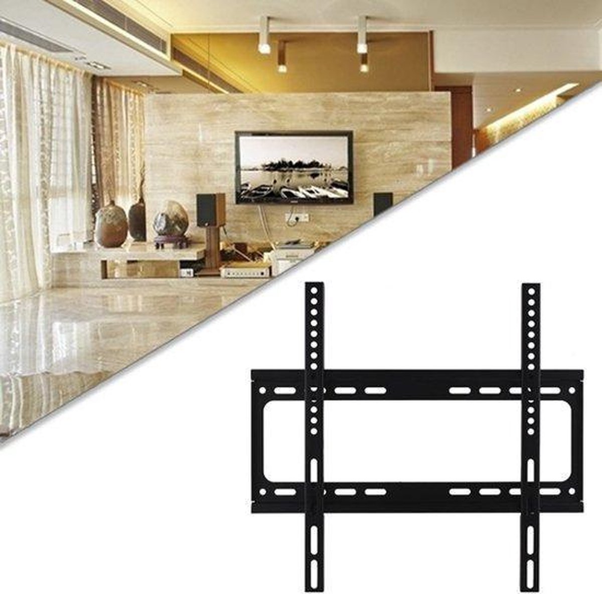 TV Muurbeugel 3270 Inch (max 60KG) Muur Steun Ophang Beugel