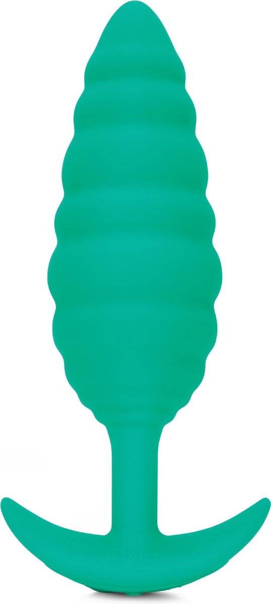 Goedkoopste B-Vibe - Texture Plug Twist Groen