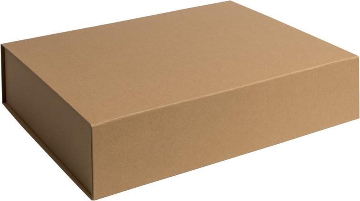 Geschenkdoos opbergdoos BRUIN, 42,5x33,3x9,7cm (10 stuks)