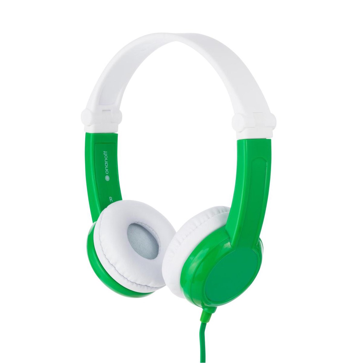 Buddy Phones Connect Green headphone