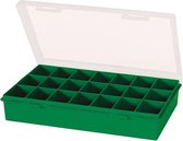 Opbergkoffer - 290 x 195 x 54 mm - 21 sorteervakken - Tayg