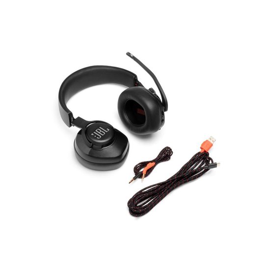 JBL Quantum 400 - USB Gaming Headset - Over-ear met Afneembare Microfoon - JBL Quantum Surround via Quantum Engine - RGB Verlichting - PC & PlayStation - Zwart