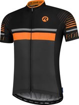 Rogelli Hero Fietsshirt - Korte Mouwen - Heren - Grijs, Zwart, Oranje - Maat S