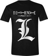 Death Note - Shadow of L Heren T-Shirt - Zwart - L