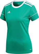 Adidas Squadra 17 Shirt Korte Mouw Dames - Groen | Maat: XS