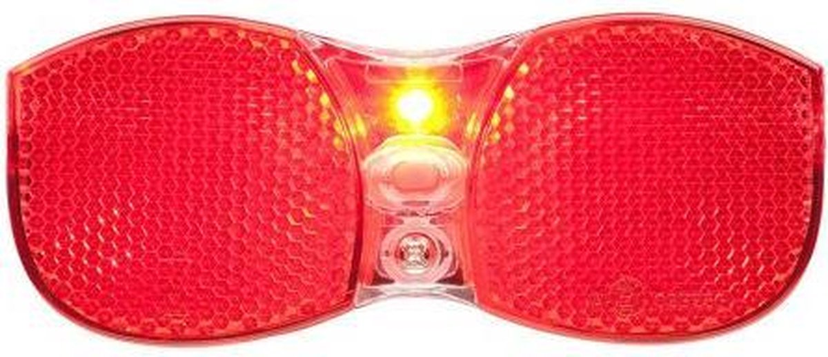 AXA City rear - Fiets Achterlicht - LED Fietsverlichting op Batterij – 80  mm - Rood | bol.com