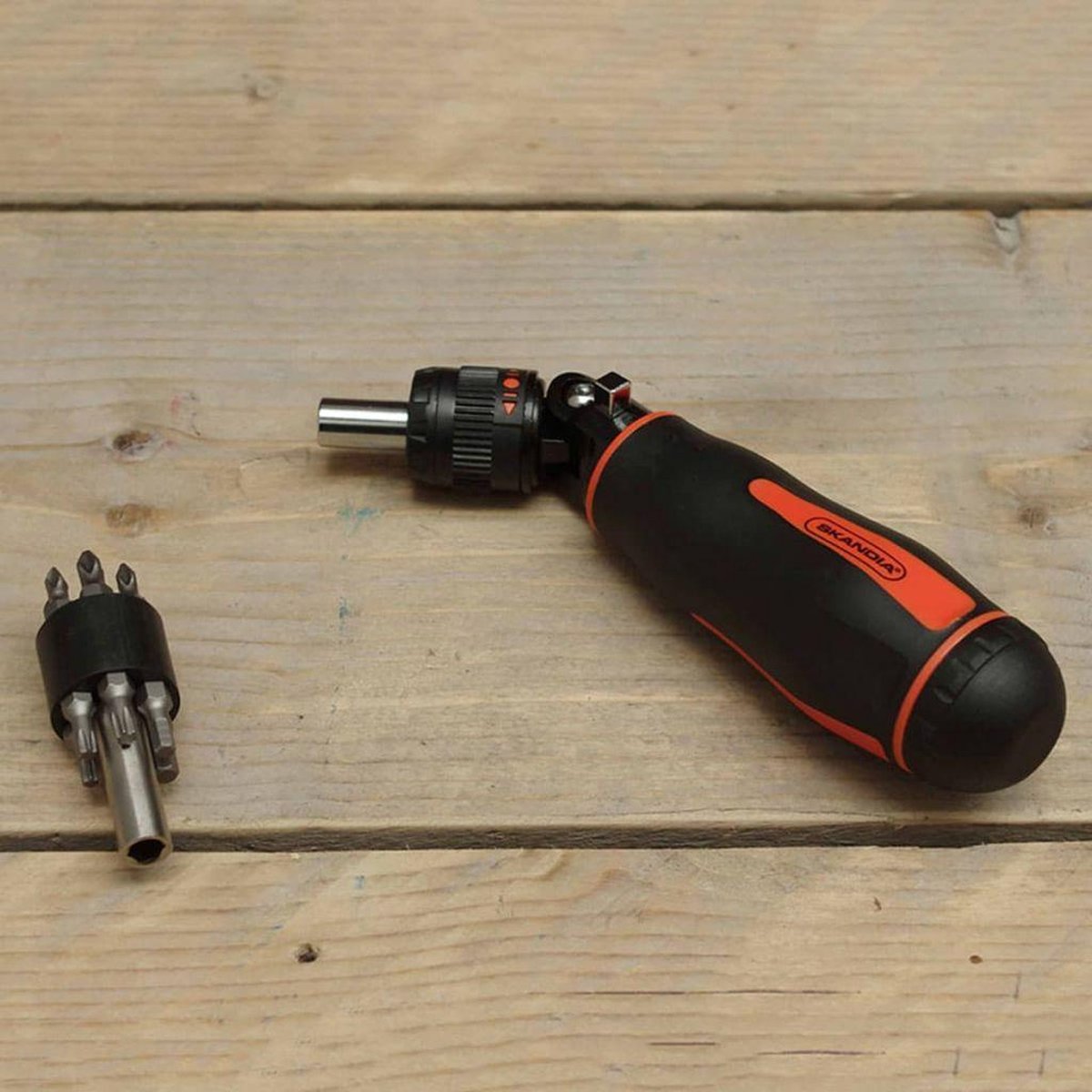 Skandia Ratelschroevendraaier met 12 bits 1089288