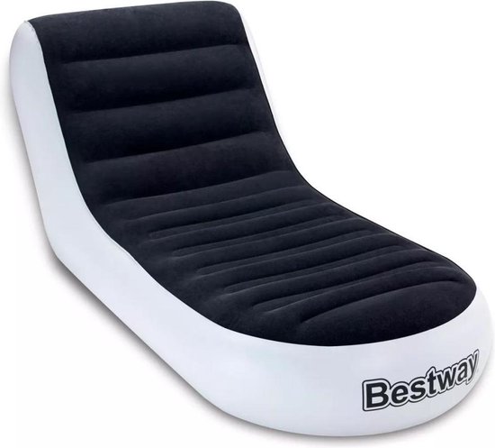 eerste koper teugels Bestway Chaise Sport - Opblaasbare ligstoel - 165 X 84 X 79 Cm - Wit |  bol.com