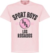 T-Shirt Sport Boys Established - Rose - L