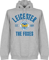 Leicester Established Hoodie - Grijs - S