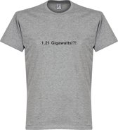 1.21 Gigawatts!?! T-Shirt - Grijs - L