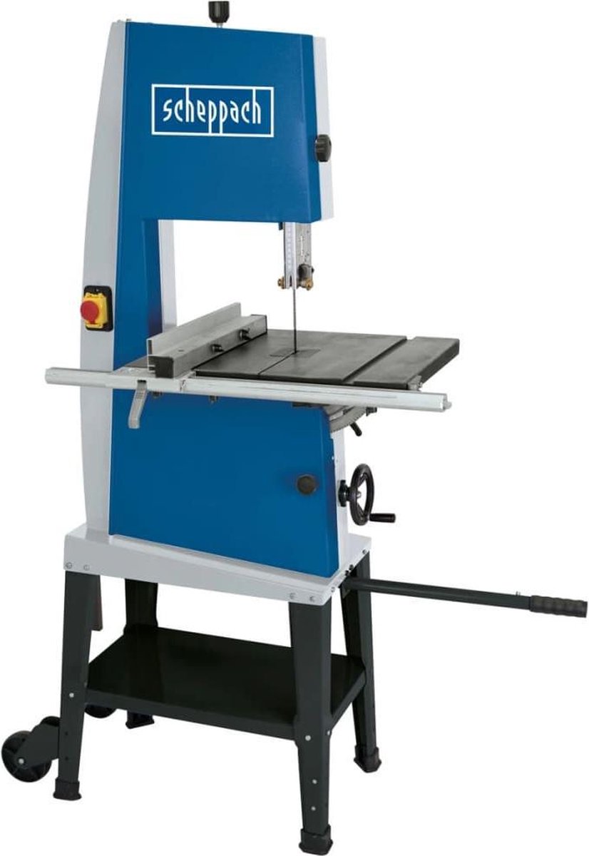 Scheppach BASA3 Lintzaag - Lintzaagmachine - 1100W - Variabele Zaagsnelheid - 205 mm Zaaghoogte - Inclusief Onderstel