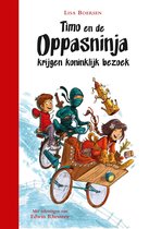 Omslag Timo en de oppasninja krijgen koninklijk bezoek