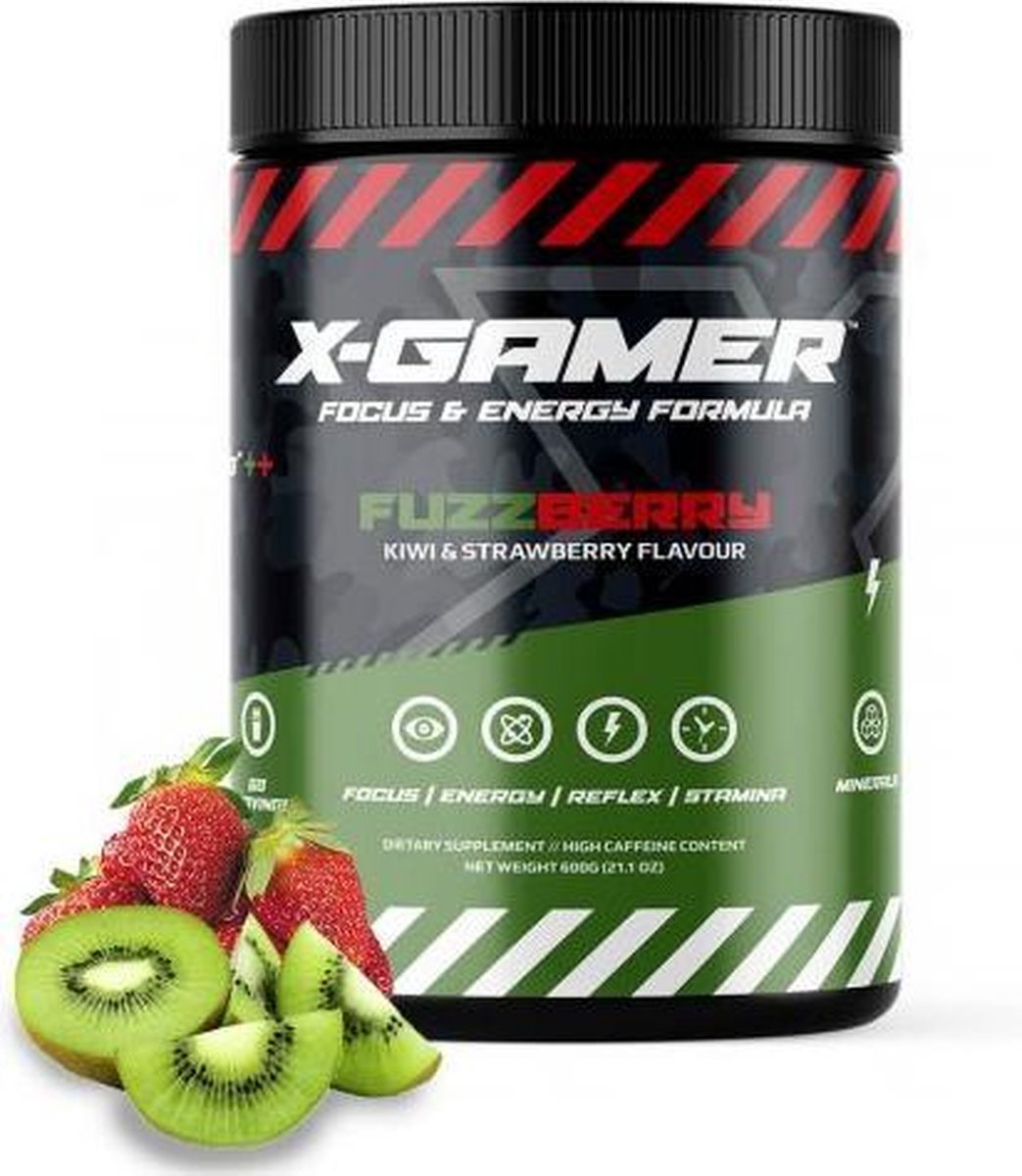 XGamer Fuzzberry Flavour Energy Drink 60 Serving