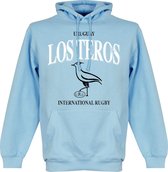 Sweat à capuche Uruguay Rugby - Bleu clair - XL