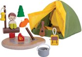 Plan Toys Plan City houten camping set