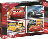 Disney Cars3 4in1 Puzzle
