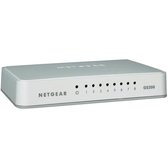 Netgear GS208 - Netwerkswitch - Unmanaged - Wit