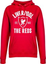 Liverpool Established Dames Hoodie - Rood - XXL