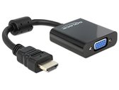 Premium HDMI naar VGA adapter / zwart - 0,15 meter