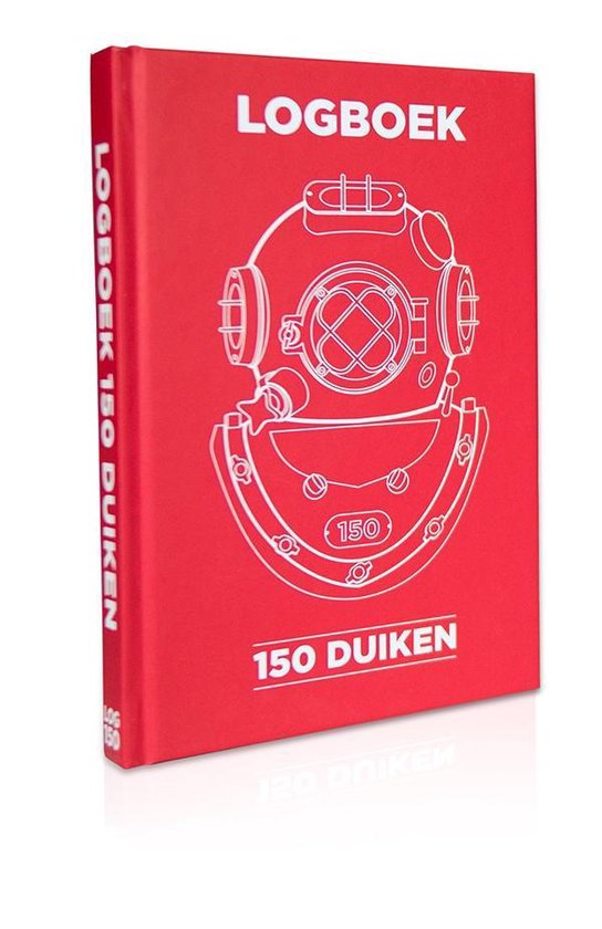 Foto: Logboek 150 duiken hardcover 