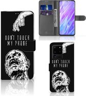 Portemonnee Hoesje Geschikt voor Samsung Galaxy S20 Ultra Zombie