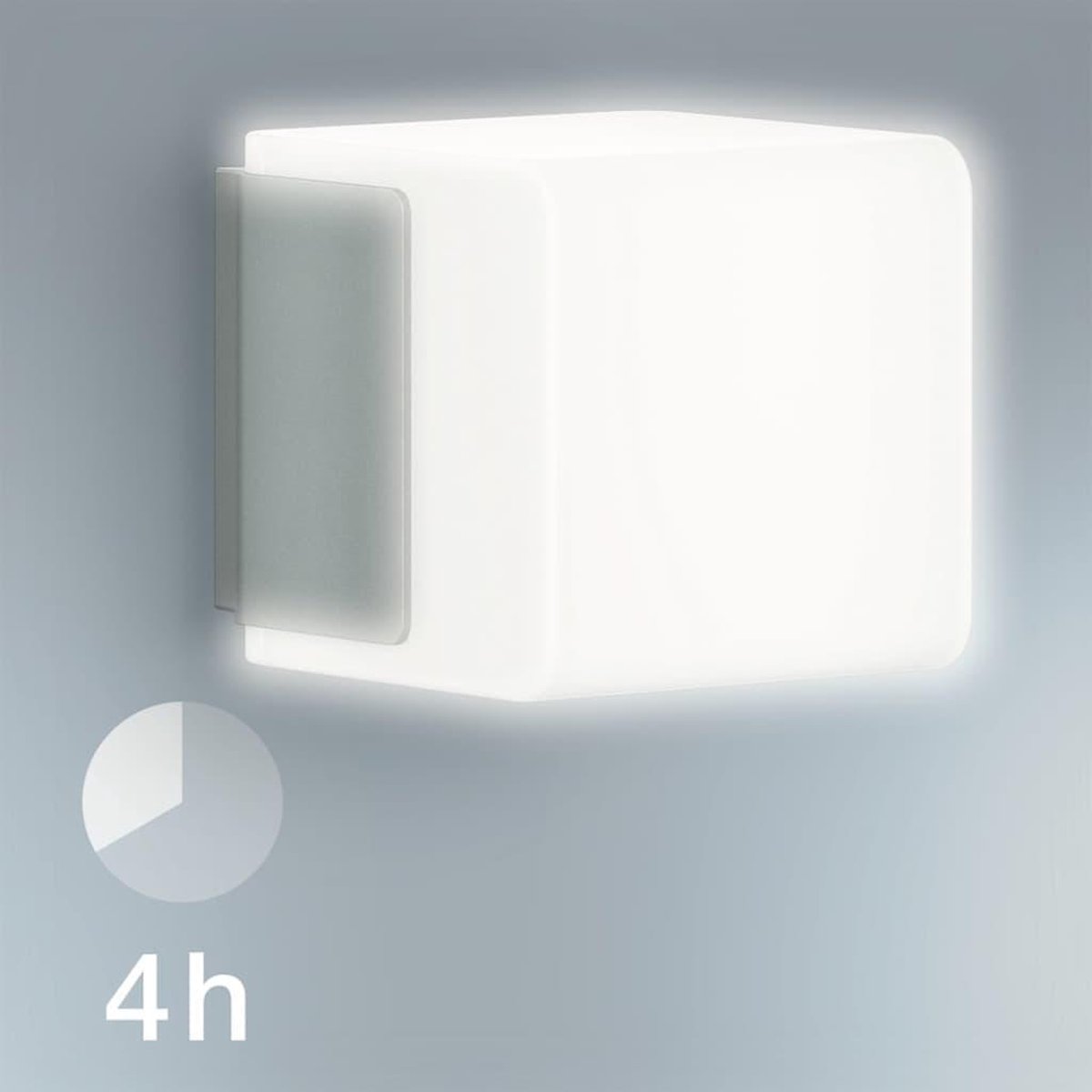 Steinel Lampe d'extérieur à détecteur L 835 LED iHF argent