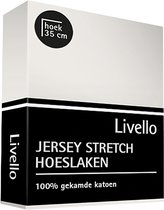 Livello Hoeslaken Jersey Offwhite 90x200