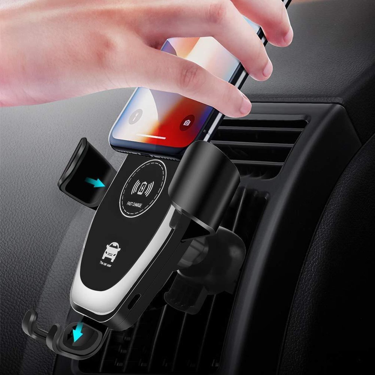 Draadloze Telefoon houder Auto Oplader / Iphone / USB Draadloos Opladen QI / Oplader /...