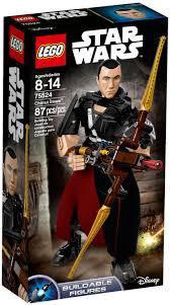 LEGO Star Wars Chirrut Îmwe Bouwfiguur Meerkleurig 75524