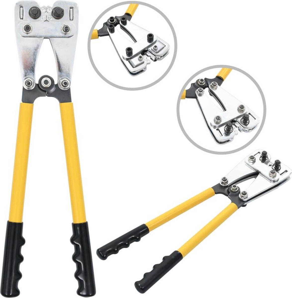 Goedkoopste vidaXL - Krimptang - hydraulisch