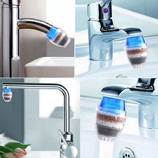 WiseGoods - Premium Waterfilter voor Kraan - Waterverzuiveringsapparaat -  Water... | bol