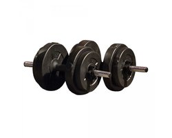 Iron Gym Verstelbare Dumbbell Set 15 kg Halterset Halters - Dumbbell set